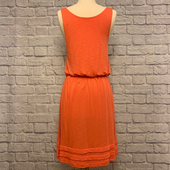 ❗️3/$20❗️Calvin Klein Jeans Coral Sundress - Picture 3 of 8